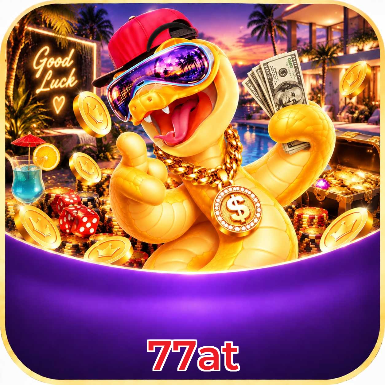 APP 77at para iOS e Android com 187 mil downloads